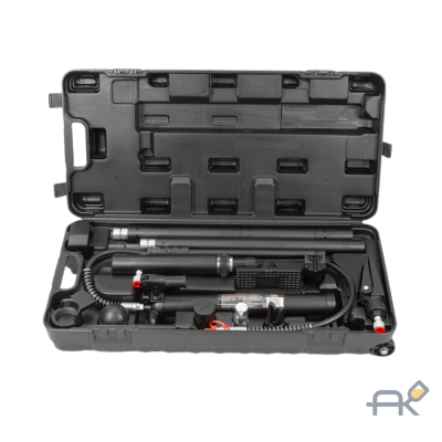 Набор гидравлического оборудования для кузовных работ 10т. в кейсе на колесах (F-T71002L)